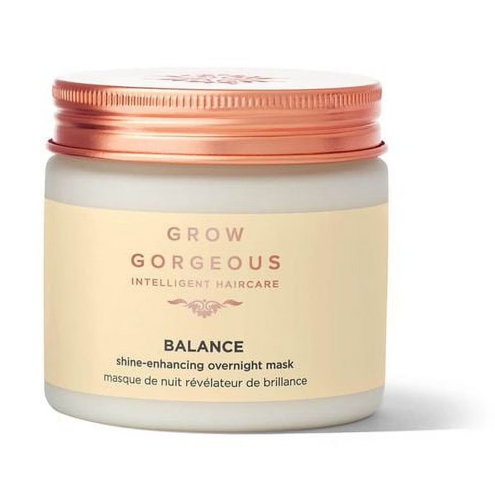 Grow Gorgeous Balance Shine-Enhancing Overnight Mask 200ml - 6.7 fl oz Full Size